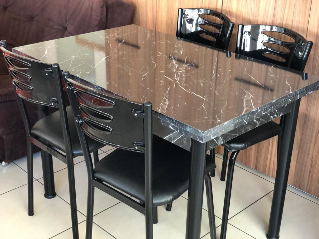 SIFIR MERMER GÖRÜNÜMLÜ AÇILIR MASA SANDALYE