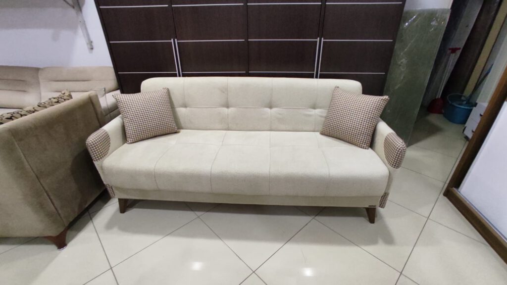 MODALİFE KETEN KUMAŞ ÇEKYAT