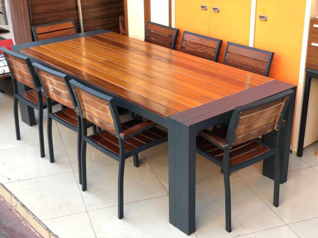 TİK AĞACI MASA SANDALYE BAHÇE MOBİLYASI