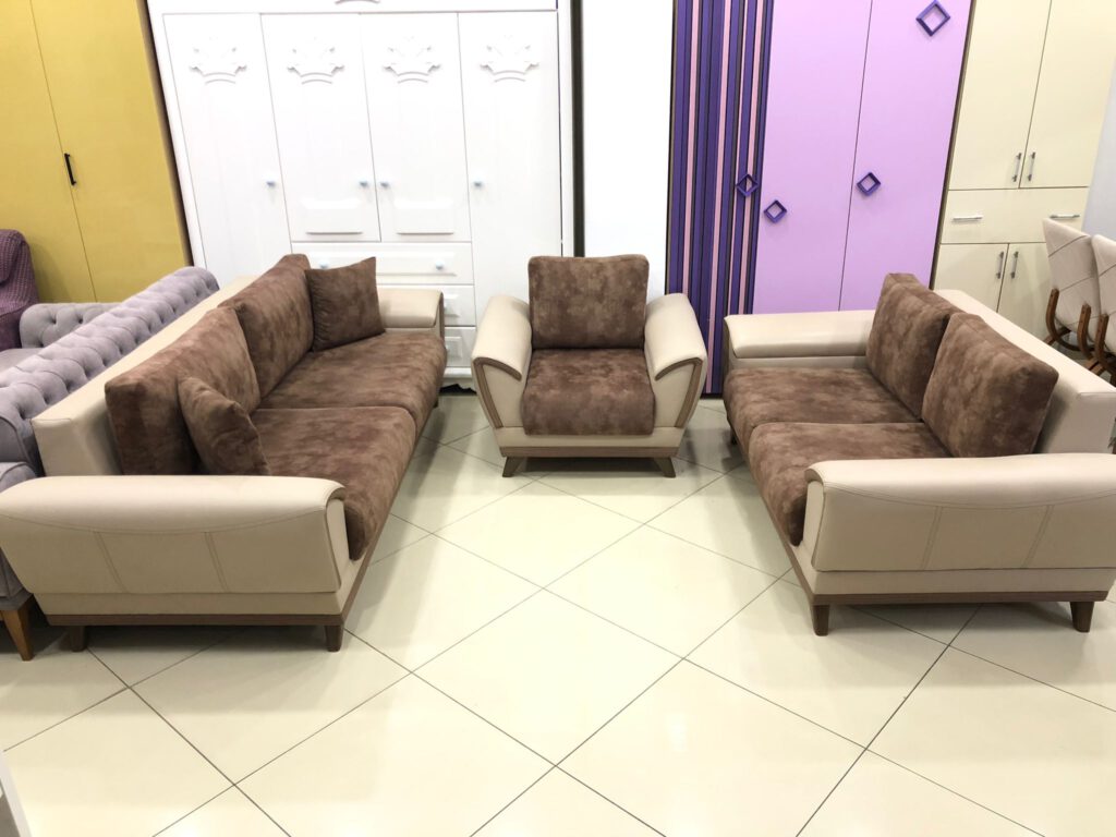 BELLONA NUBUK KUMAŞ KOLTUK TAKIMI